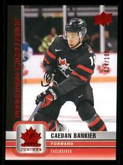 Caedan Bankier [Exclusives] #119 Hockey Cards 2023 Upper Deck Team Canada Juniors Prices