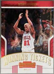 Dennis Rodman Basketball Cards 2018 Panini Contenders Winning Tickets Prices
