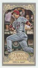 Mike Trout [Mini Straight Cut Back] #195 Baseball Cards 2012 Topps Gypsy Queen Prices