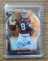 Bryce Young [Autograph Orange] #BI-1 Football Cards 2022 Bowman Chrome University Invicta Prices