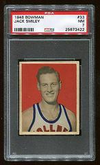 Jack Smiley #33 Basketball Cards 1948 Bowman Prices