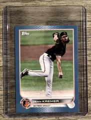 Dean Kremer [Mini Blue] #340 Baseball Cards 2022 Topps Prices
