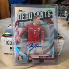 Ola Brynhildsen #BCA-OB Soccer Cards 2023 Topps Finest Road to UEFA EURO Autograph Prices