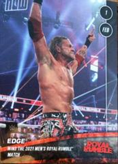 Edge #5 Wrestling Cards 2021 Topps Now WWE Prices