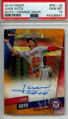 Juan Soto #FA-JS Baseball Cards 2019 Topps Finest Autographs Prices