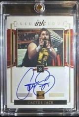 Cactus Jack [Holo Gold] Wrestling Cards 2022 Panini Impeccable WWE Illustrious Ink Autographs Prices