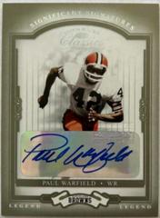 Paul Warfield [Significant Signatures Green] #137 Football Cards 2004 Panini Donruss Classics Prices