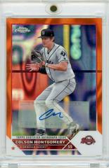 Colson Montgomery [Autograph Orange Lava] #PDC-46 Baseball Cards 2023 Topps Pro Debut Chrome Prices