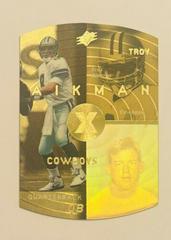Troy Aikman [Grand Finale] #11 Football Cards 1998 SPx Prices