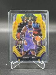 LeBron James [Gold Die Cut] Basketball Cards 2022 Panini Select Prices