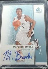 Marshon Brooks Autograph Basketball Cards 2011 SP Authentic Prices