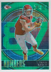 Travis Kelce [Green] #SN-22 Football Cards 2021 Panini Select Numbers Prices