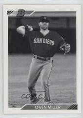 Owen Miller [Black & White] #BHP-102 Baseball Cards 2020 Bowman Heritage Prospects Prices