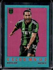 Cecilio Dominguez [Aqua] #59T-9 Soccer Cards 2022 Topps Chrome MLS 1959 Prices