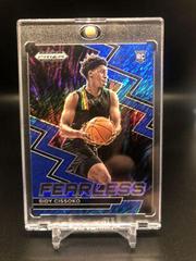 Sidy Cissoko [Blue Shimmer] #13 Basketball Cards 2023 Panini Prizm Draft Picks Fearless Prices