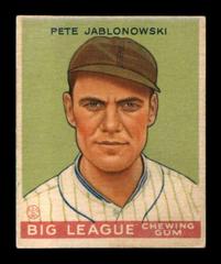 Pete Jablonowski Baseball Cards 1934 World Wide Gum Prices
