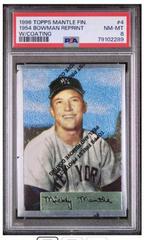 1954 Bowman Reprint [Refractor] Baseball Cards 1996 Topps Mantle Finest Prices