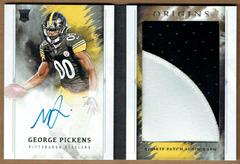 George Pickens Football Cards 2022 Panini Origins Rookie Booklet Patch Auto Prices