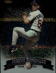 Jeremi Gonzalez #13 Baseball Cards 1998 Finest Prices