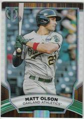 Matt Olson #49 Baseball Cards 2022 Topps Tribute Prices