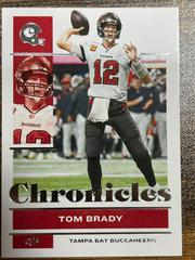 Tom Brady Football Cards 2021 Panini Chronicles Prices