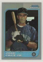 Jose Cruz Jr. [Refractor] #122 Baseball Cards 1997 Bowman Chrome Prices