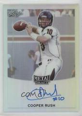 Cooper Rush Football Cards 2017 Leaf Metal Draft Autographs Prices
