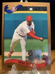 Jose Mesa #98 Baseball Cards 2002 Topps Opening Day Prices