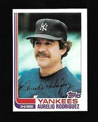Aurelio Rodriguez #334 Baseball Cards 1982 Topps Prices