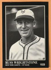 Russ Wrightstone #238 Baseball Cards 1991 Conlon Collection Prices