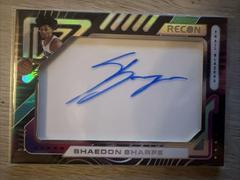Shaedon Sharpe #6 Basketball Cards 2023 Panini Recon Sophomore Acetate Autograph Prices