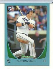 Anthony Rizzo [Blue] #70 Baseball Cards 2011 Bowman Draft Prices