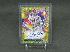 Brett Baty [Gold Interstellar] #CCA-BBA Baseball Cards 2023 Topps Cosmic Chrome Autographs Prices