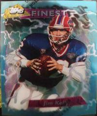 Jim Kelly [Refractor w/ Coating] Football Cards 1995 Topps Finest Boosters Prices