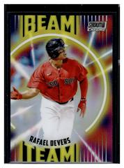 Rafael Devers [Red] #BT-18 Baseball Cards 2022 Stadium Club Chrome Beam Team Prices