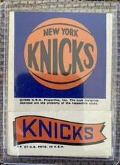 New York Knicks Basketball Cards 1973 Topps Team Stickers Prices