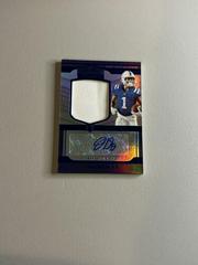 Josh Downs [Blue] #RPA-25 Football Cards 2023 Panini Plates and Patches Rookie Patch Autographs Prices