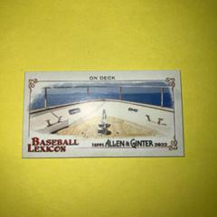 On Deck Baseball Cards 2022 Topps Allen & Ginter Mini Lexicon Prices