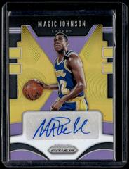 Magic Johnson [Gold Prizm] #MJN Basketball Cards 2019 Panini Prizm Signatures Prices