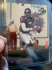 Michael Vick [Checklist Gold] #1 Football Cards 2001 Press Pass Prices