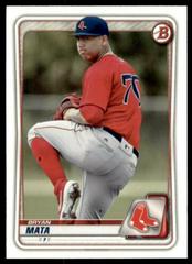 Bryan Mata [Red] #BP-128 Baseball Cards 2020 Bowman Paper Prospects Prices