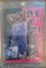 Joel Embiid [Pink Fourescent] #12 Basketball Cards 2022 Panini Mosaic Elevate Prices