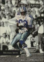 Michael Irvin #11 Football Cards 1992 Playoff Prices