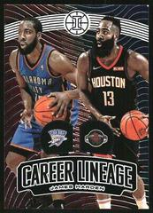 James Harden [Sapphire] Basketball Cards 2019 Panini Illusions Career Lineage Prices