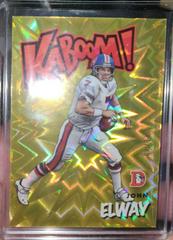 John Elway [Gold] #K31 Football Cards 2021 Panini Absolute Kaboom Prices