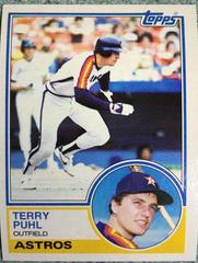 Terry Puhl Baseball Cards 1983 Topps Prices