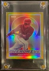 Juan Soto [Gold] Baseball Cards 2021 Panini Chronicles Overdrive Prices