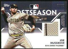 Joe Musgrove Baseball Cards 2023 Topps Postseason Performance Relics Prices