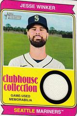 Jesse Winker #CCR-JWR Baseball Cards 2023 Topps Heritage Clubhouse Collection Relics Prices