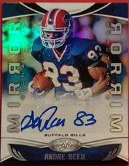 Andre Reed Football Cards 2019 Panini Certified Mirror Signatures Prices